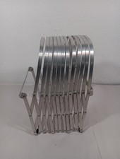 VINTAGE EVANS Mid Century Modern Wire Magazine Rack Holder for LP Records Books