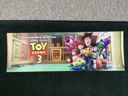 WALT DISNEY WORLD PIXAR TOY STORY 3 BUS TRAM SIGN PROP DISPLAY