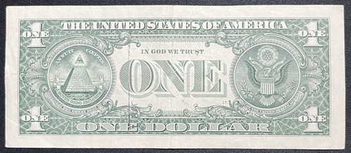 July 15, 2004 (I 20040715 A) BIRTHDAY Note $1 One Dollar Bill - Picture 3 of 3