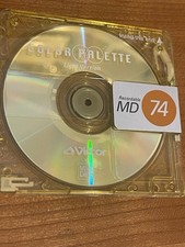 1 - Victor Color Palette. 74 Minute Color Collection MiniDiscs YELLOW