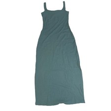 PINK Women’s All-Day Soft Rib Bodycon Midi Dress Blue XS