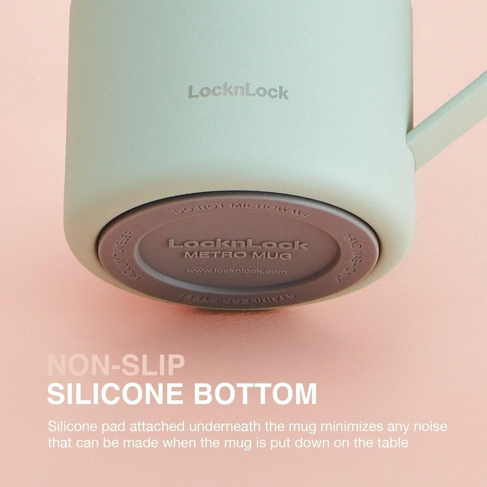 LocknLock Metro Mug Premium 18/8 Stainless Steel Double Wall Insulated - Image 3 of 4