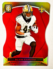 2024 Panini Totally Certified Alvin Kamara Die Cut RED Card SP #/175 Saints Star