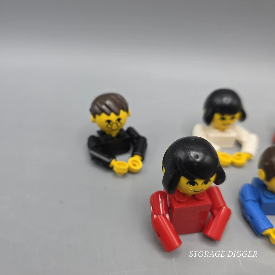 VTG LEGO Homemaker Family 11 Maxifigure Lot Classic 1970s Large-Scale Figures - Image 3 of 4