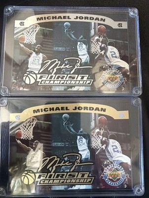 1995 Upper Deck Michael Jordan /5000 First Championship - Silver & Gold