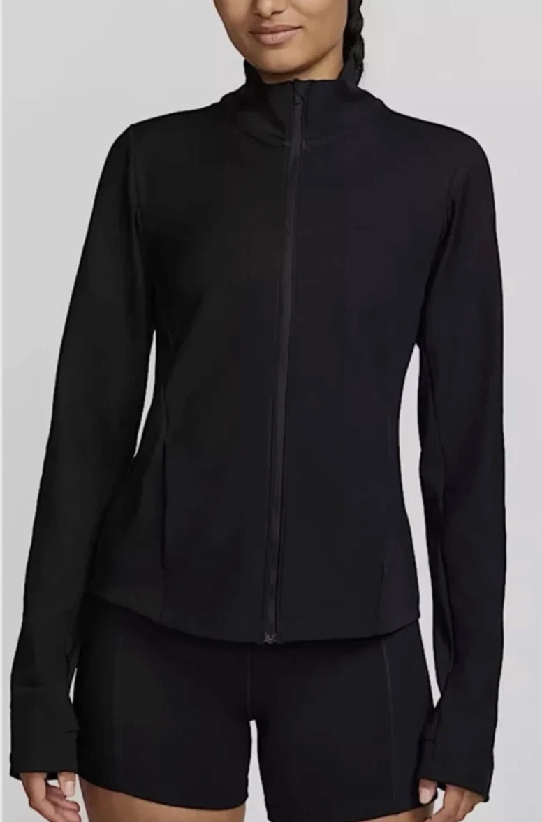 Nike Women's One Full Zip Jacket Size Small & Large NEW Black