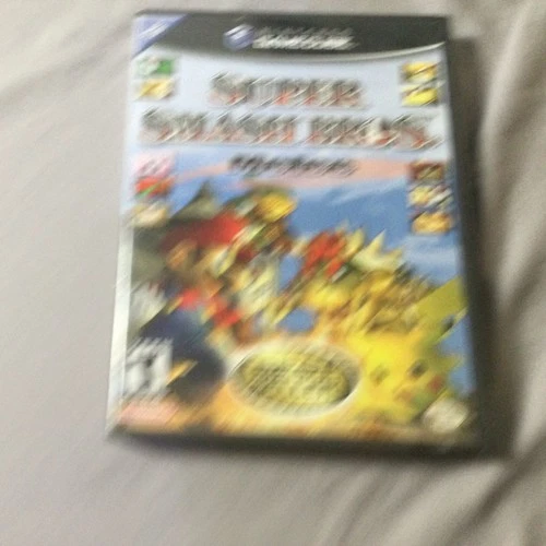 Super Smash Bros. Melee Nintendo GameCube Case And Manual Only No Disc