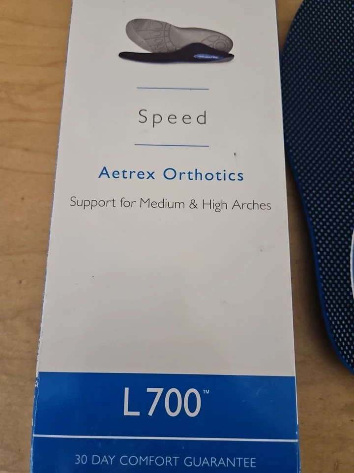 Aetrex Hombre L700 Velocidad Ortesis Malla Tela Arco Soporte Insertos Hombre 8 Foto 3 de 4