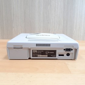 Sega Saturn Console White Japanese with controlller & cables tested US DUTY PAID