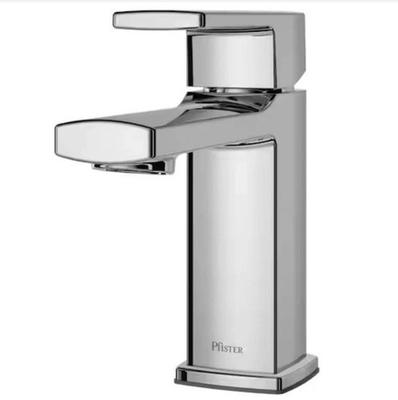 #ad Pfister Deckard Single Handle Single Hole Bathroom Faucet in Polished Chrome $69.99