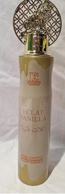 Fragrance Couture Eclat Vanilla Aerosol Spray Air Freshener 300ml Bottle