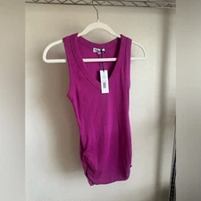 MICHAEL STARS BLANCHE RUCHED Side Tank.