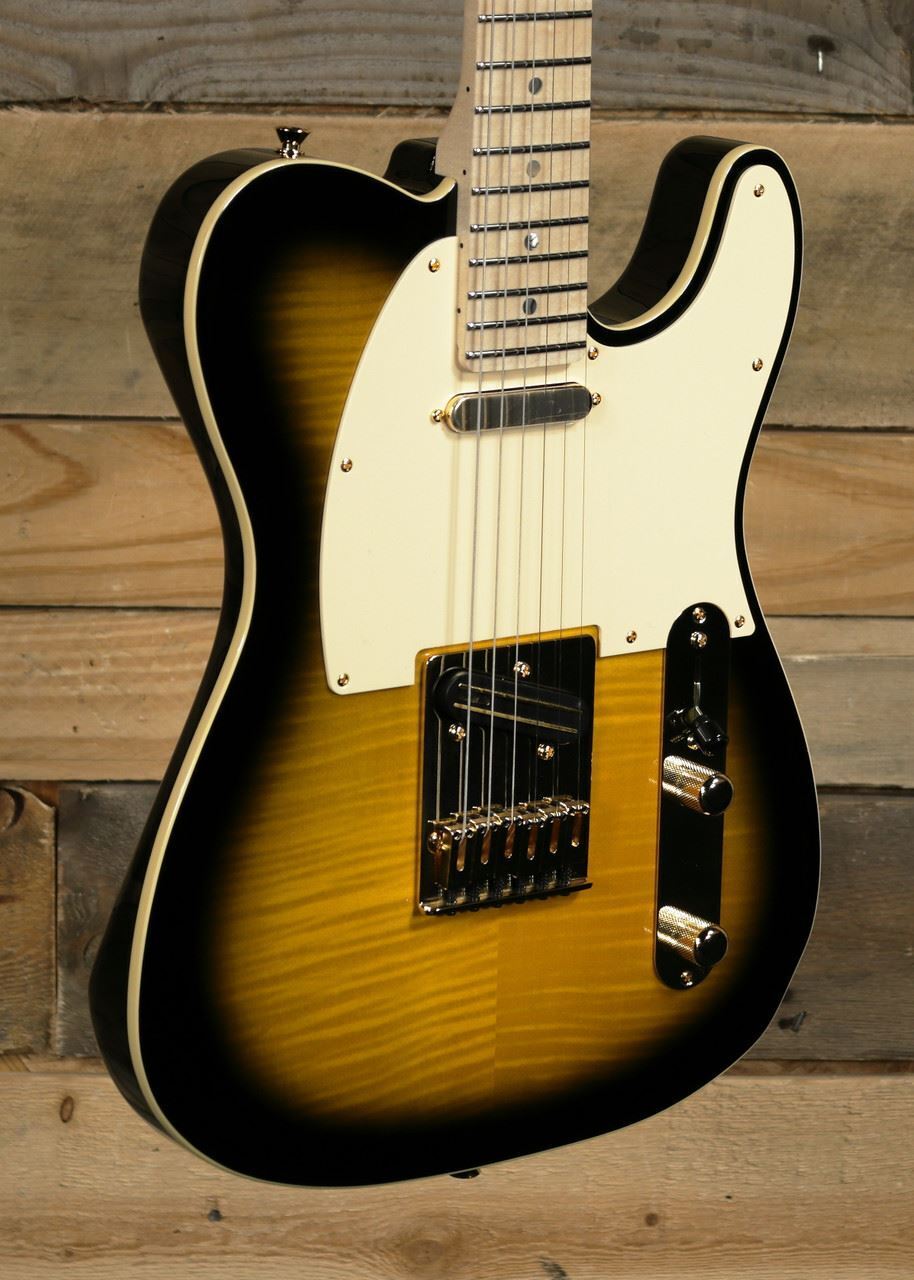 Fender Richie Kotzen Telecaster Electric Guitar Brown Sunburst