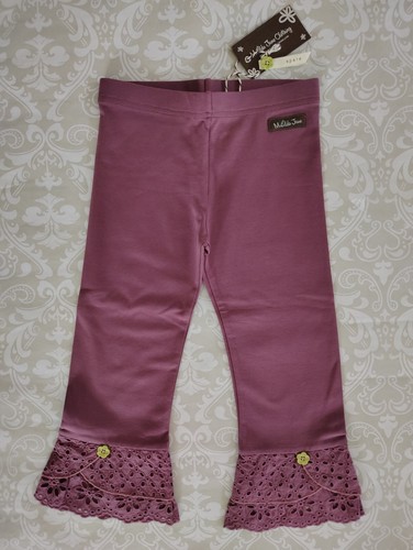 Matilda Jane 6 Enchanted Garden Purple Cropped Playful Palette Scrappy Leggings