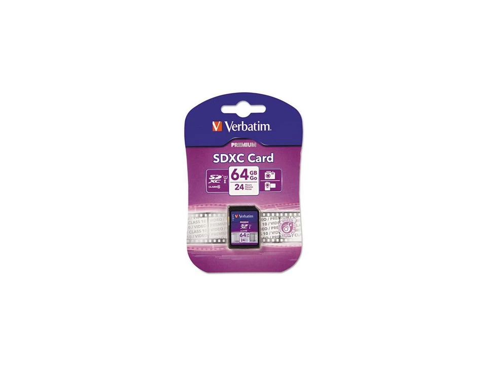 Verbatim PRO 233X 64GB Secure Digital Extended Capacity (SDXC) Flash Card Model - Image 2 of 2