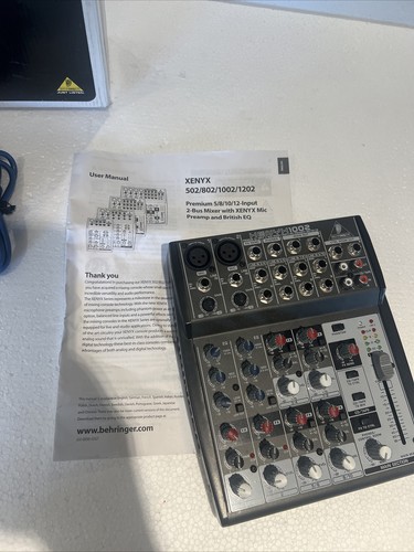 Behringer XENYX Preamps Q1002USB Audio Mixer / Audio Interface - Picture 14 of 14