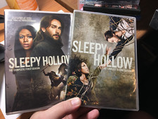 Sleepy Hollow: the complete first  second seasons DVD - good condition 