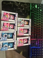 COLLECTION OF 5 MINIATURE CARE BEARS IN BOXES