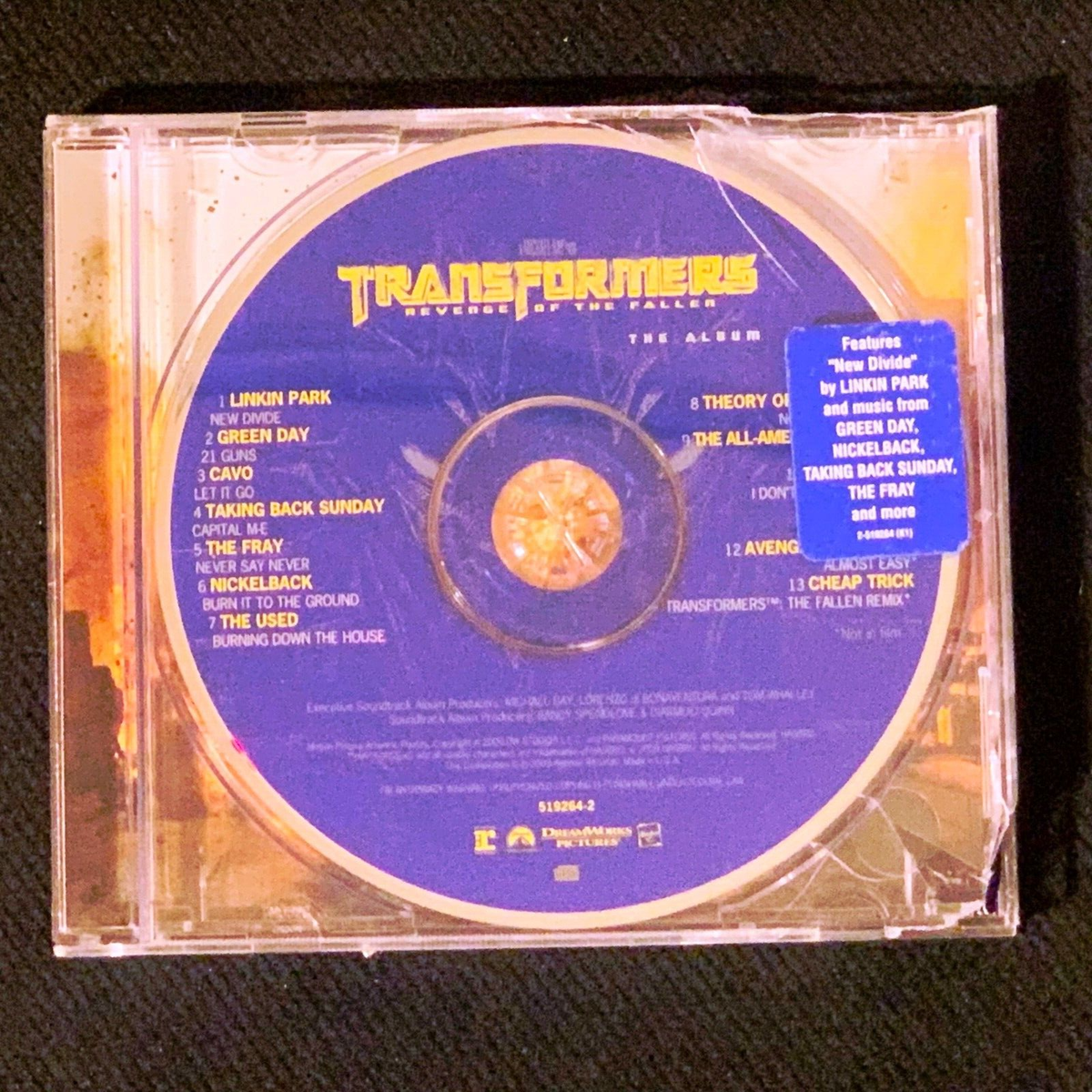 Ost (Bonus Dvd) (Pal) Linkin Park CD album (CDLP) Transformers: Revenge Of  The Fallen OST Promo