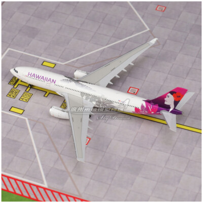 1:400 Geminijets Hawaiian Airlines Airbus A330-200 Airplane