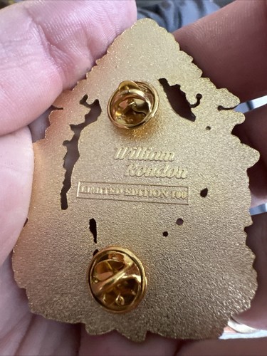 Disney Fantasy Anstecknadel Arielle mit lila Schleife Meeresblumen mit tollem Oberprofil LE - Bild 15 von 15
