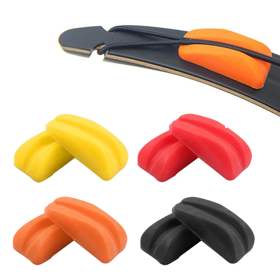 Bow String Groove Silencers Glued Strip Limb Shock Dampener For Recurve Bows - Image 2 of 2