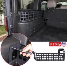 Black Alloy Storage Molle Panel Shelf Rear Trunk Debris For Hummer H2 2003-07 US