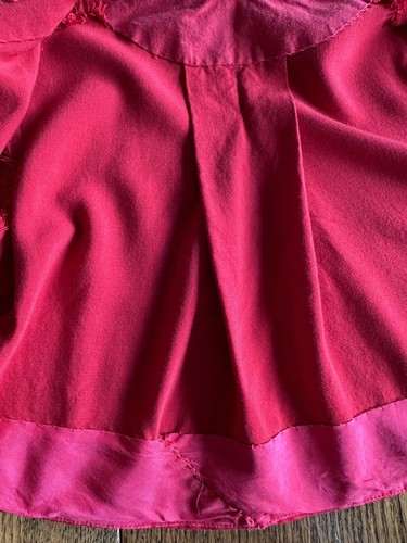 Vtg Baby Toddler Swing Top Shirt Puppy Dog Applique Handmade Homemade Red 2 3 - Picture 19 of 21