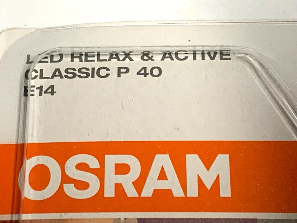 Osram LED Relax+Active P40, E14, 5W(40W) matt 2700 & 4000K per Schalter, 2 Stück - Bild 2 von 4