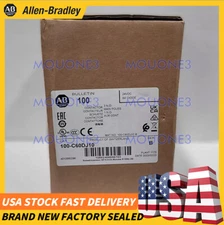 Allen-Bradley 100-C60DJ10 Contactor 24V DC IEC Contactor New Sealed Fast Ship