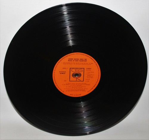 Johnny Mathis Sings The Music Of Bert Kaempfert - 1969 Vinyl LP - CBS S 63524 - Picture 6 of 7