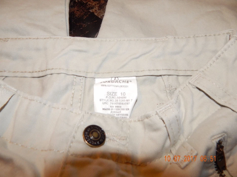 Jordache 女孩 10 码卡其色牛仔裤 / — 第 3/3 张图片