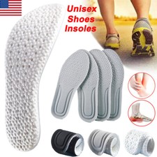 Memory Foam Shoe Insoles Soft Shock Absorption Inserts Cushion Plantar Fasciitis