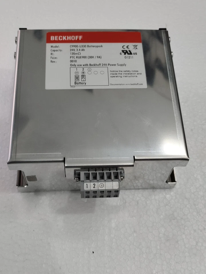 C9900-U330 Beckhoff 24V 9A 120M Batterie Sicherung Netzteil Free Schnell Schiff - Bild 4 von 4