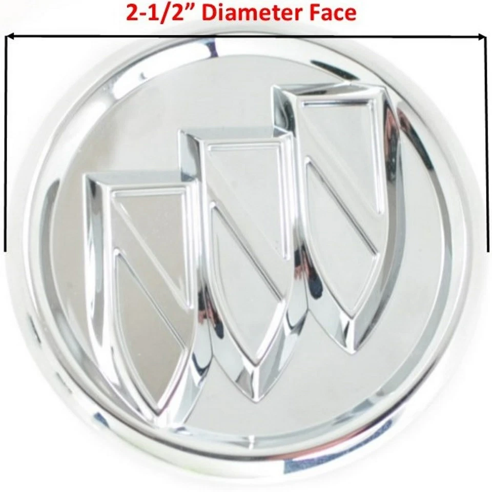 Tampa central cromada 37288 N94 N77 P31 Buick lacrosse Regal Lucerna 9595157 9594955 - Imagem 3 de 3