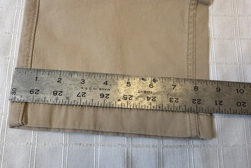 Hollister Ultra High Rise Dad Pant Khaki Chino Cargo 4R 4 27 New Abercrombie - Picture 11 of 16