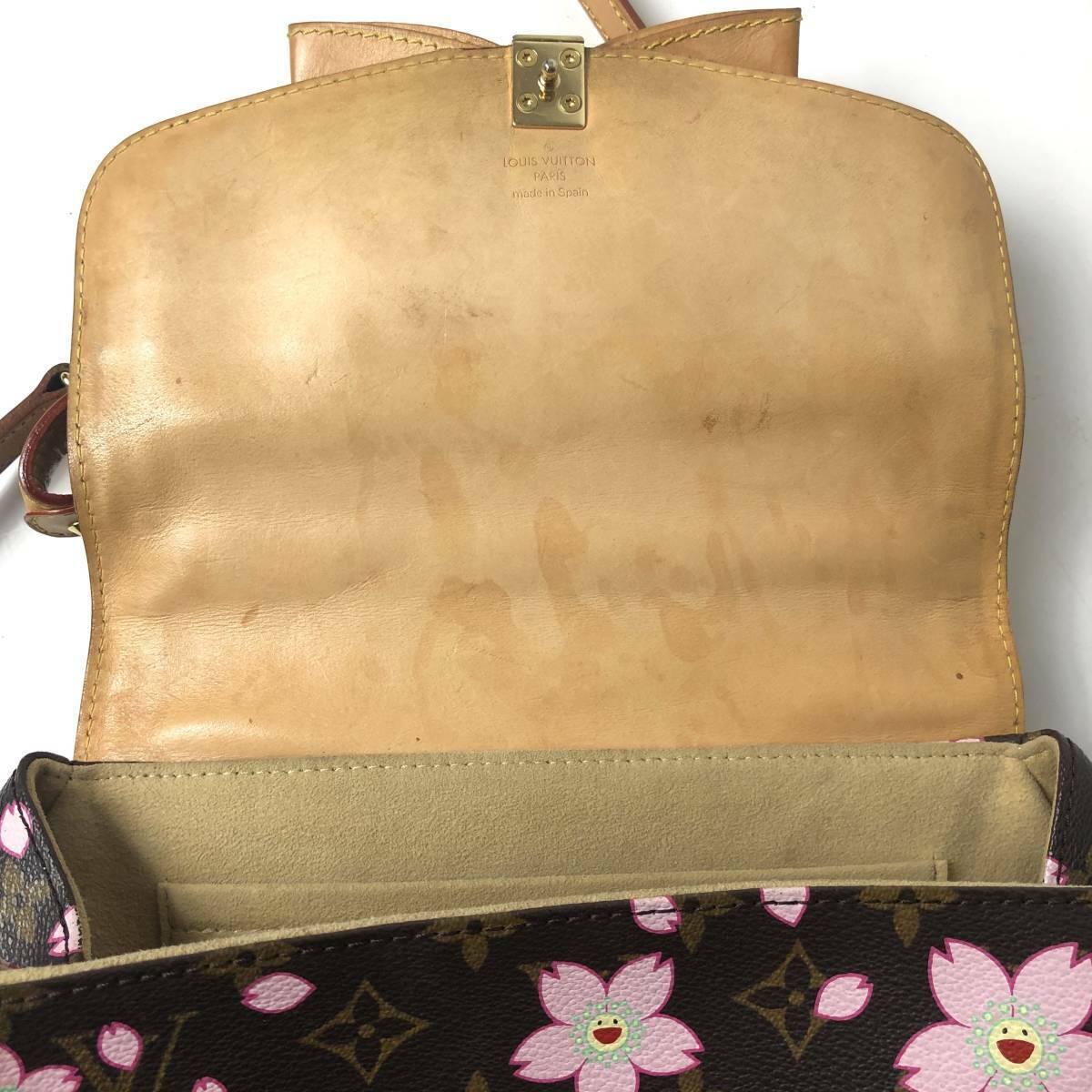 LOUIS VUITTON Monogram Cherry Blossom Sac Retro PM Hand Bag M92012 LV Auth  28268 Cloth ref.468591 - Joli Closet