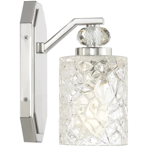 Minka-Lavery 2611-77 OPEN BOX Crystal Kay Bathroom Vanity Light Chrome - Picture 4 of 6