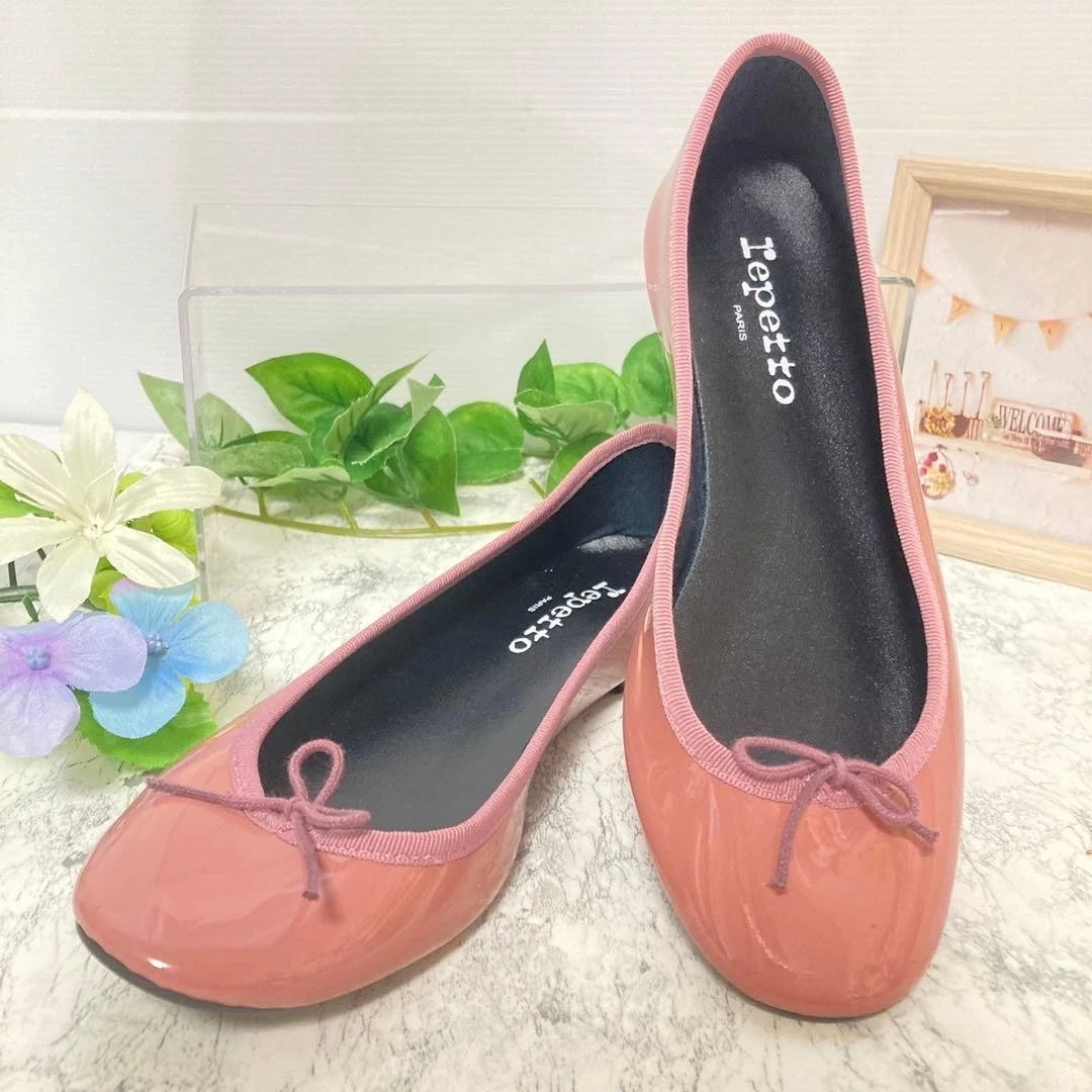 【USED】✨Repetto スモーキーピンク ✨ウェッジヒール Repetto M Ballet Flats for Women for sale | eBay