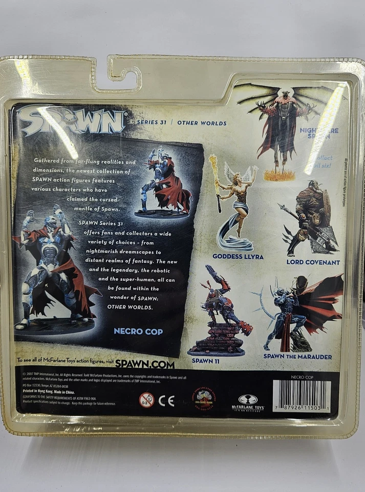 McFarlane Spawn Other Worlds Series 31 Necro Cop Action Figure - Image 2 of 4