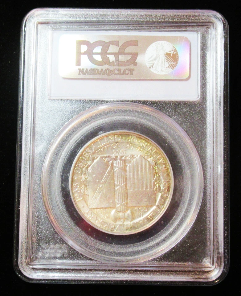 1936 50C Gettysburg MS65 PCGS. CAC. Mintage 26,928 - Image 4 of 4