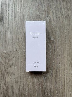 #ad Brand New In Box Beaut. Nourishing Body Oil in *Lavender* Full Size 3.4 Fl Oz $25.00