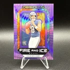 2024 Panini Obsidian Caleb Williams Fire and Ice Rookie Purple /50 Bears