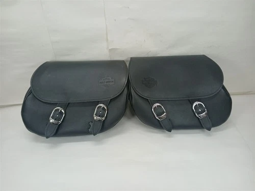 Harley-Davidson 00-16 Softail Smooth Leather Saddlebags 90133-06B