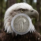 90% Silver Standing Liberty Quarter Average Circulated Single Coin