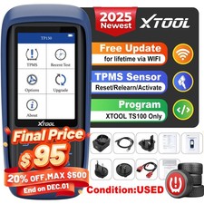 XTOOL TP150 TPMS Programmer Tire Pressure Sen...