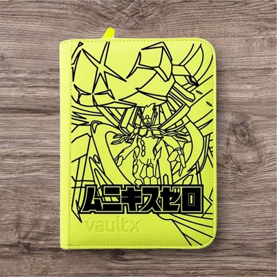 Vault X 9 Pocket eXo-Tec Zip Binder Ordner - Neon Gelb Pokémon NiHil Zero