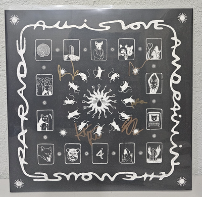 サイン色紙付きOf Monsters and Men CD Of Monsters and Men All Is Love and Pain the Mouse Parade Vinyl LP