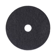 Stripping Floor Pads, 20 In. Dia, Black, (5-Carton)
