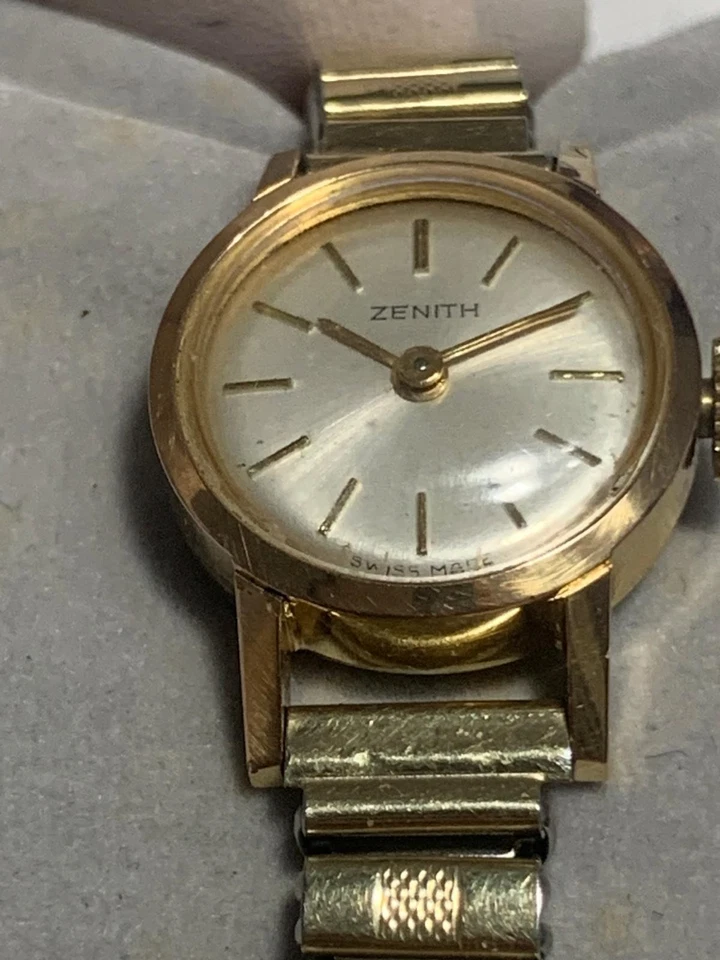 Zenith Vintage Ladies Dress Watch 19mm | Ref. 007D232 | Gold Plated | Manual Win - Bild 3 von 4